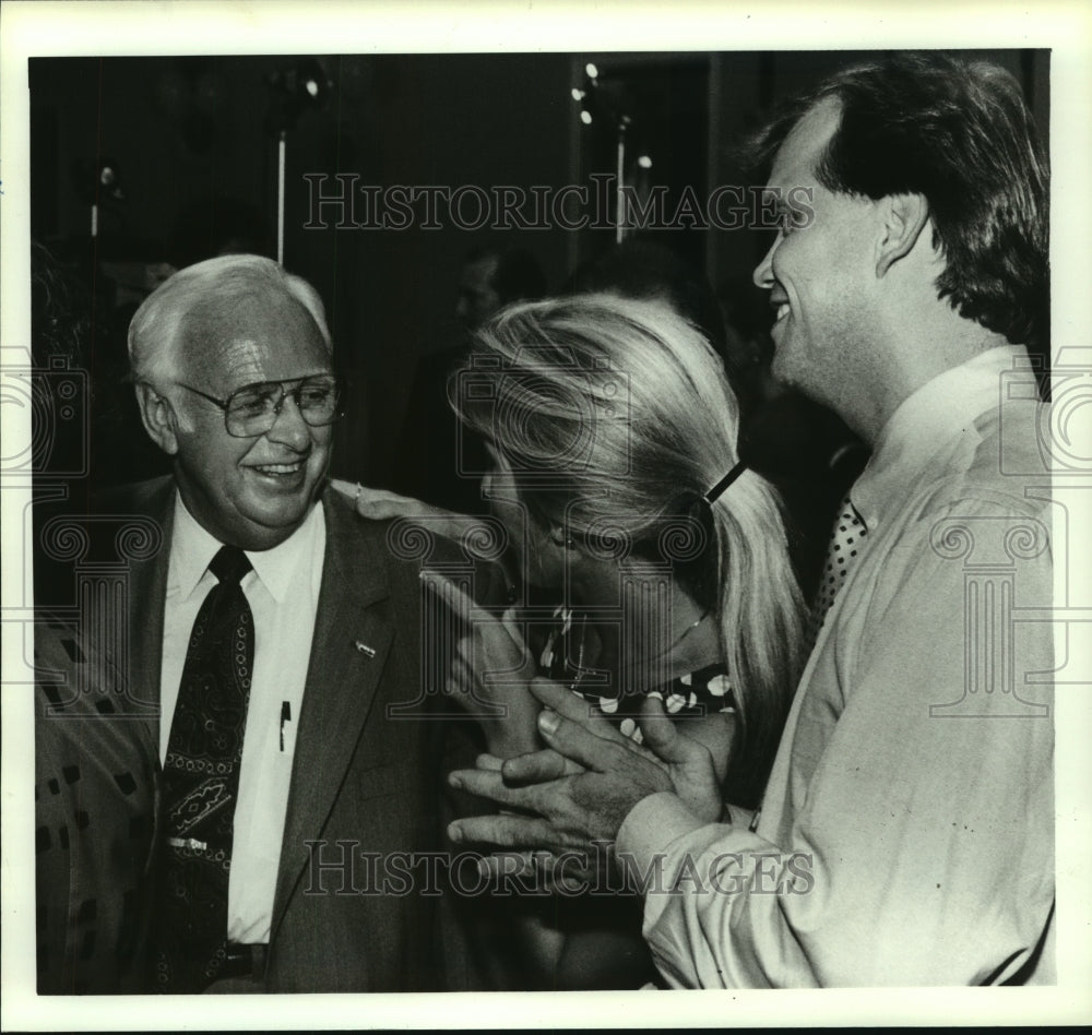 1989 Press Photo Members of State Republican Executive Committee, Alabama- Historic Images