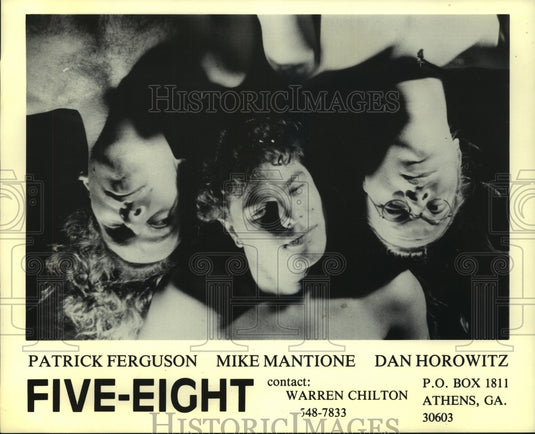 1991 Press Photo Five-Eight, music group - amra04786- Historic Images