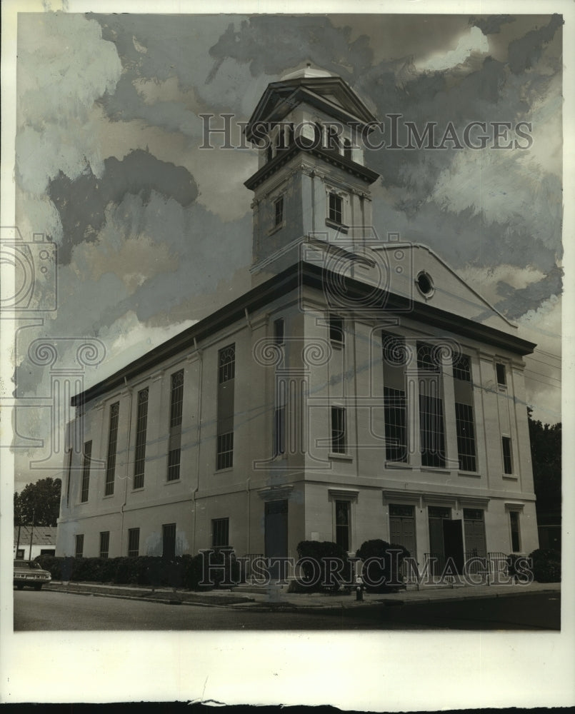 1978 Press Photo St. Louis Street Baptist Church in Mobile, Alabama- Historic Images