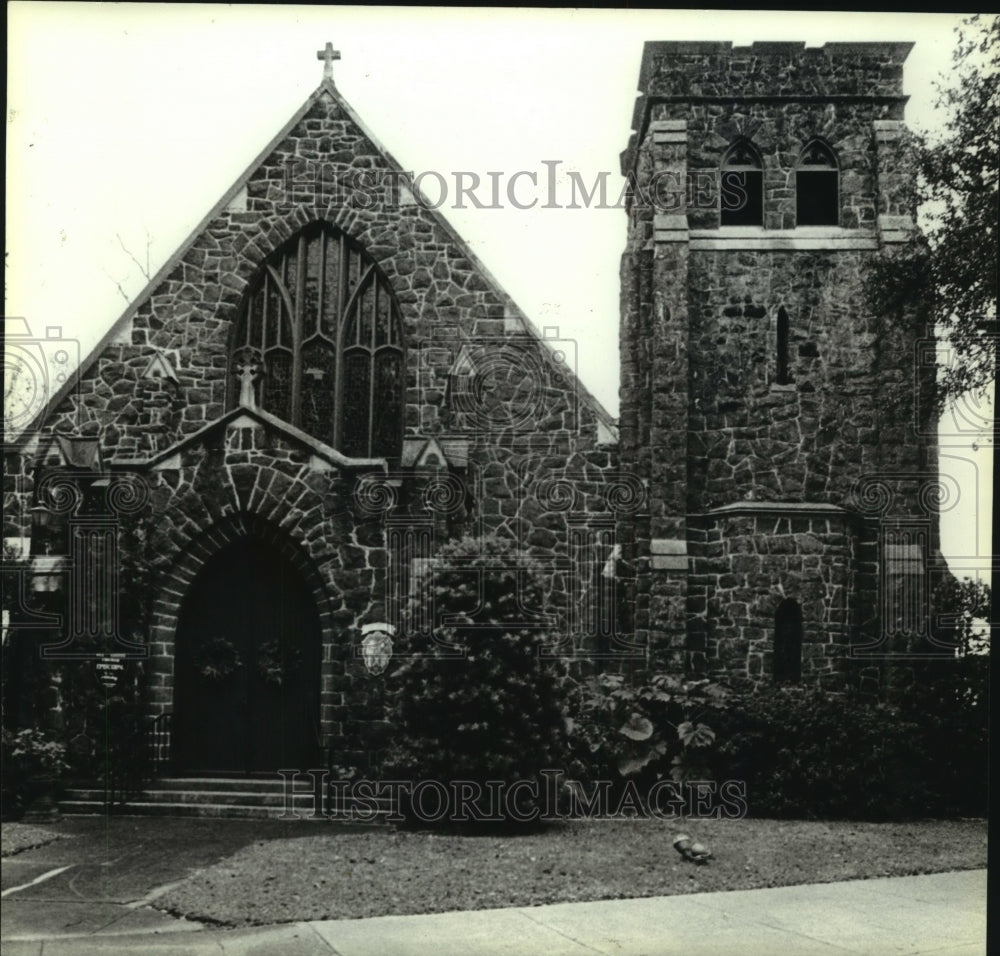 1987 Press Photo All Saints Episcopal Church in Alabama - Historic Images