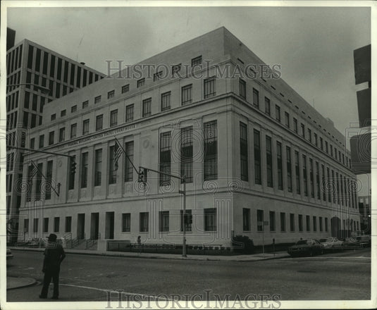 1981 Press Photo Exterior view of Federal Building, Alabama- Historic Images