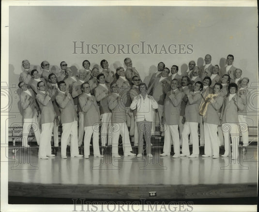 1977 Press Photo Azalea City Chorus of The Mobile Chapter of SPEBSOSA, Alabama- Historic Images