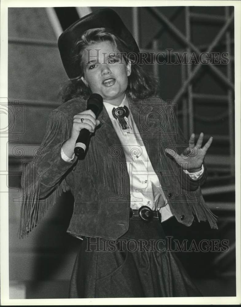 1990 Press Photo Music Performer From Utah - amra09057- Historic Images