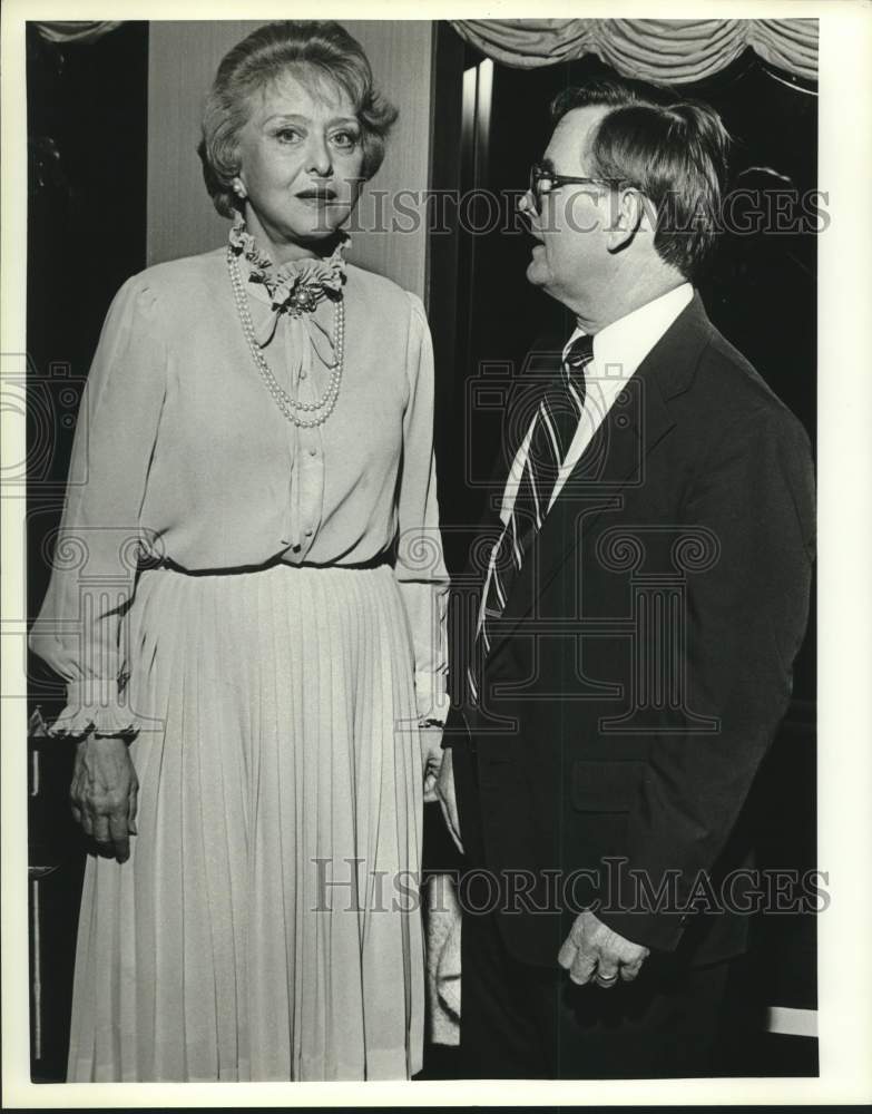 1984 Press Photo Actress Celeste Holm in Alabama - amra09143- Historic Images