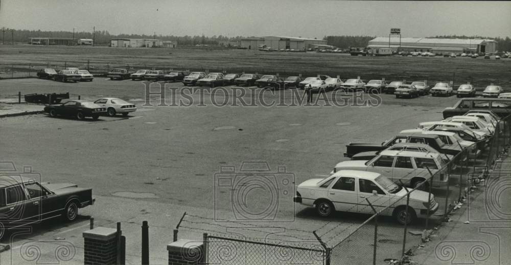 1984 Press Photo Site of New Airport, Alabama- Historic Images