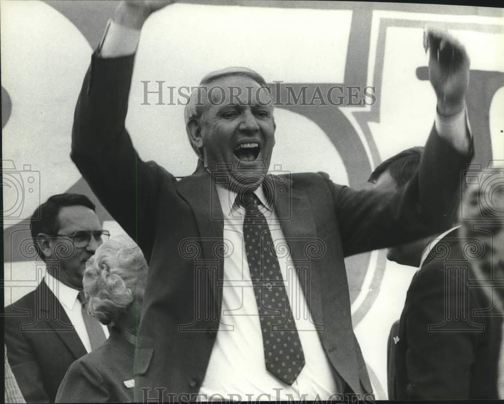 1988 Press Photo Alabama Governor Guy Hunt- Historic Images