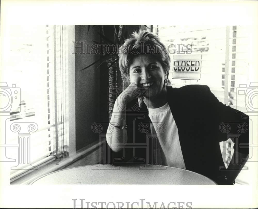 1989 Press Photo Fannie Flagg, Alabama- Historic Images