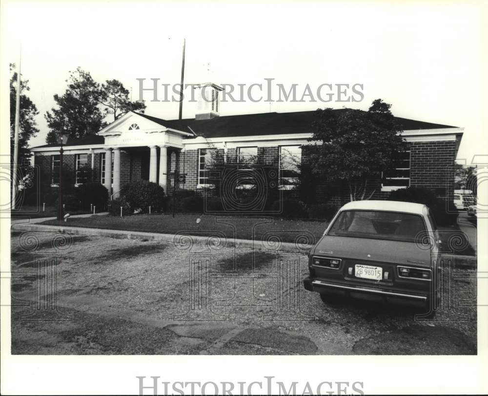 1984 Press Photo Chickasaw, Alabama City Hall- Historic Images