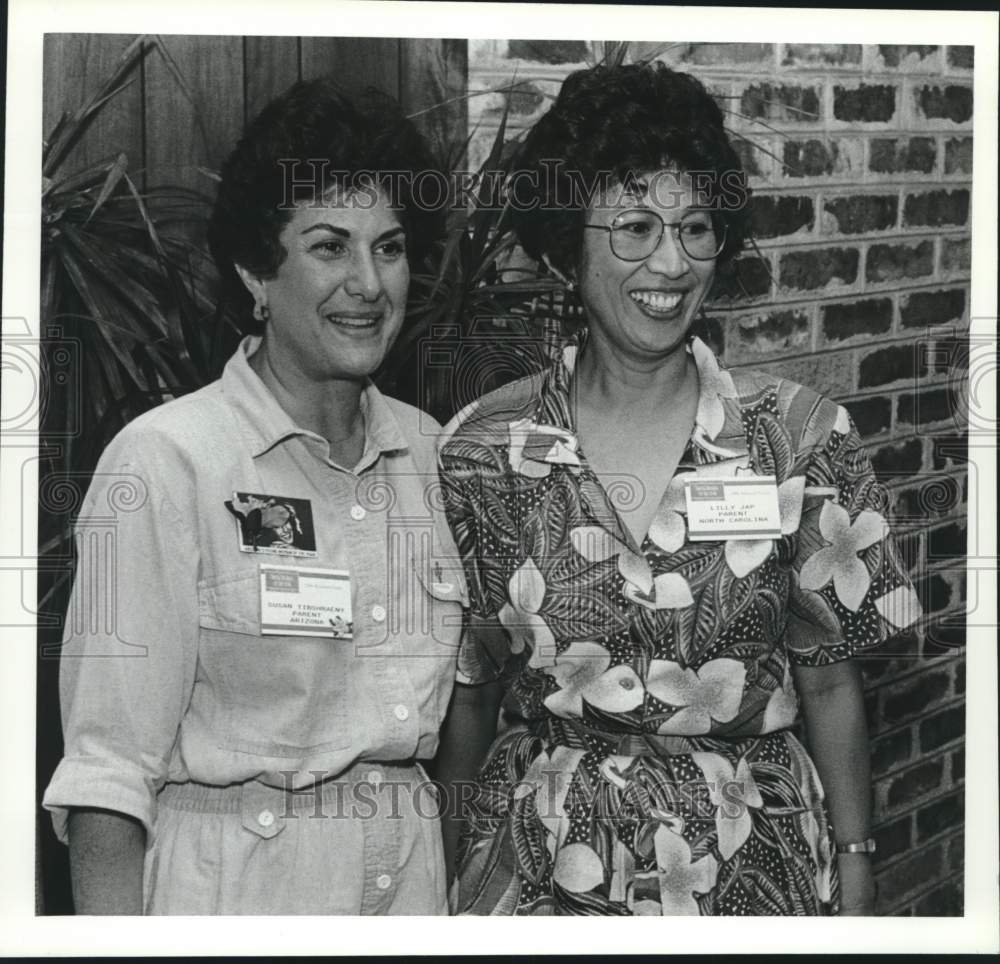 1990 Press Photo Contestant&#39;s Parents of Young Woman of the Year, Alabama- Historic Images