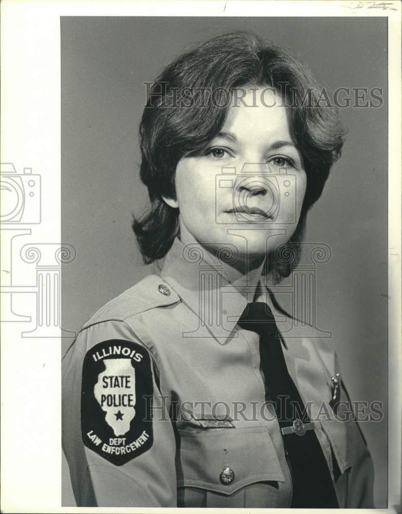 Press Photo Sharon Osthoff, Illinois State Police Department - ata01315