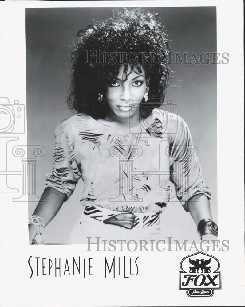 Press Photo Singer Stephanie Mills - ata05494- Historic Images