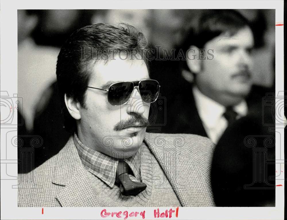 1985 Press Photo Gregory Holt - ctaa01010- Historic Images