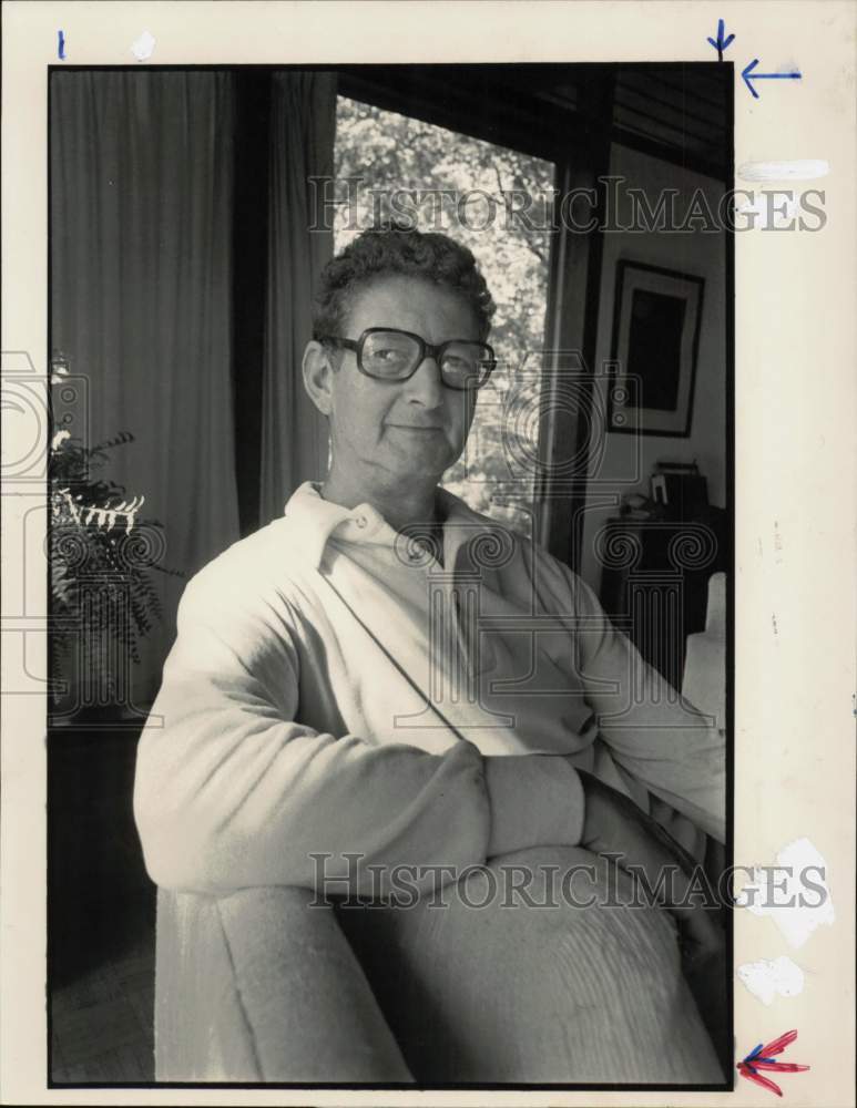 Press Photo Egypt ambassador Richard Nolk at home on Cat Rock Road in Cos Cob- Historic Images