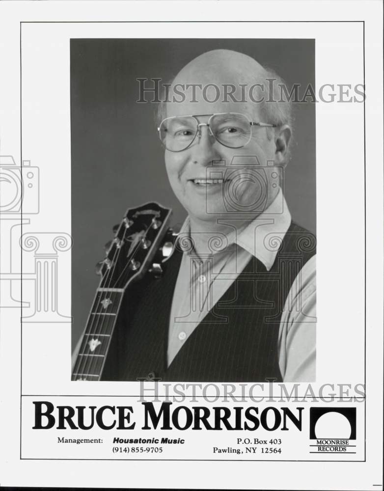 Press Photo Musician Bruce Morrison - ctga10159- Historic Images