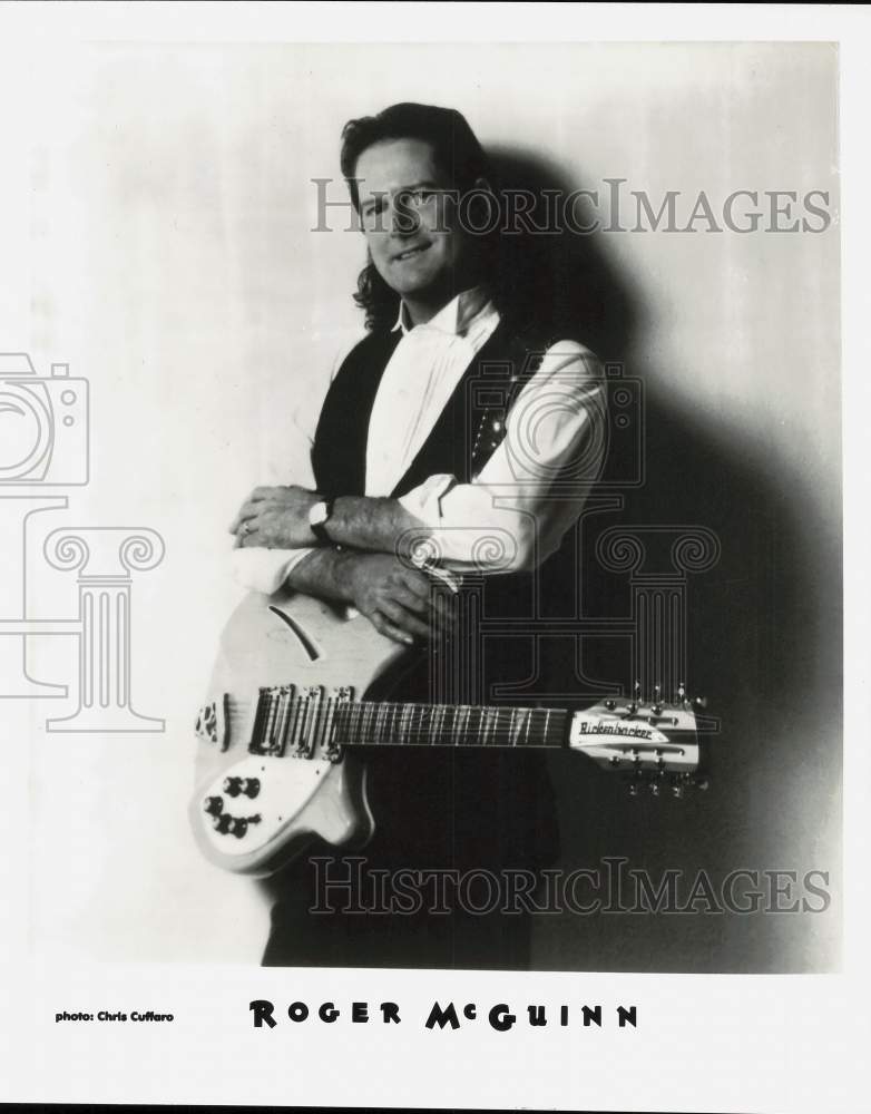 Press Photo Musician Roger McGuinn - ctga10973- Historic Images