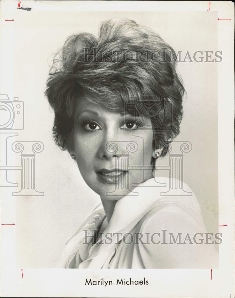 1987 Press Photo Marilyn Michaels - ctgp01633- Historic Images