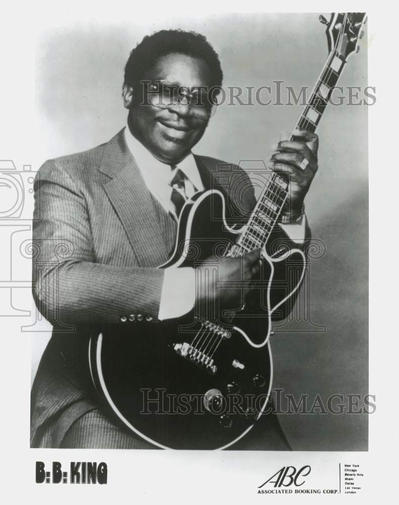 Press Photo B.B. King - ctgp01816- Historic Images