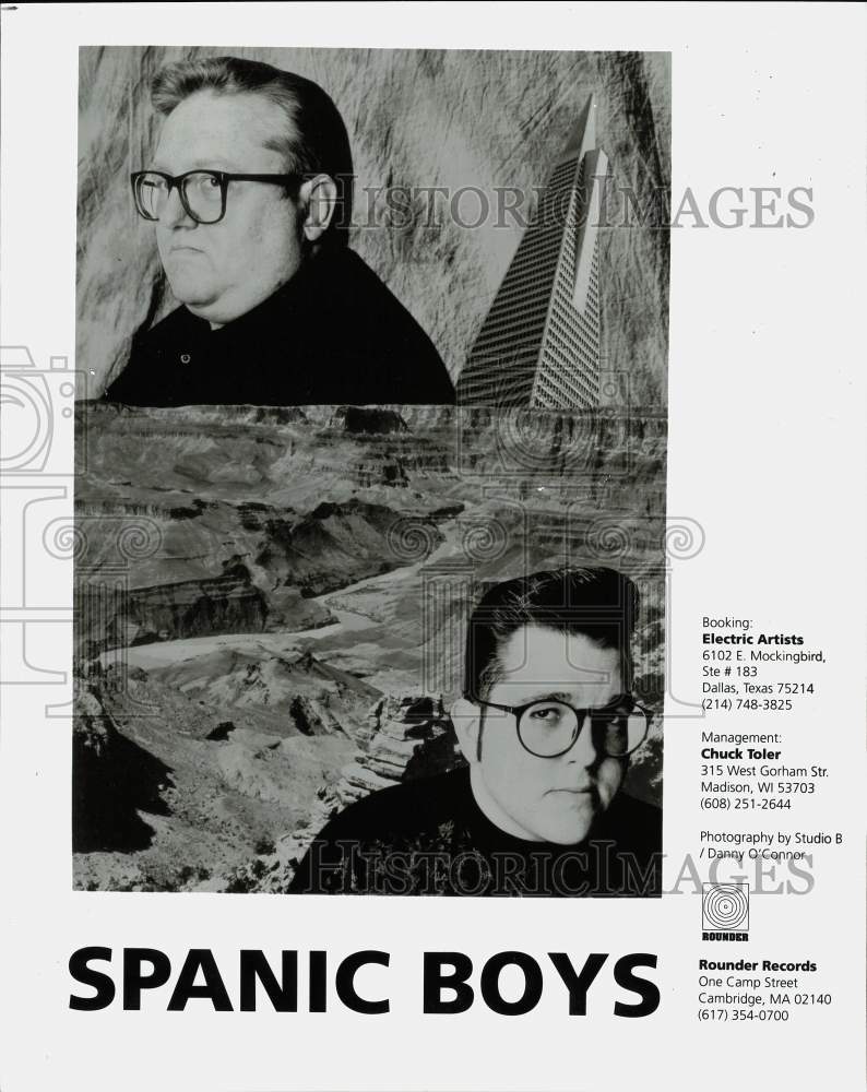 Press Photo Spanic Boys - ctgp01889- Historic Images