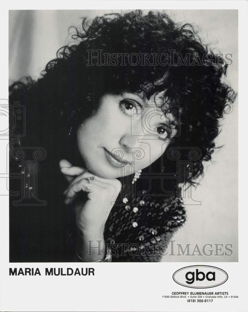 Press Photo Maria Muldaur - ctgp02202- Historic Images