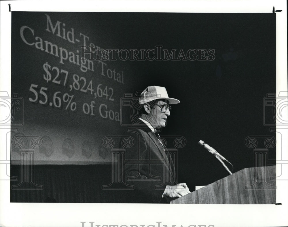 1988 Press Photo President and CEO of Ohio Bell Edward R. Bell- Historic Images