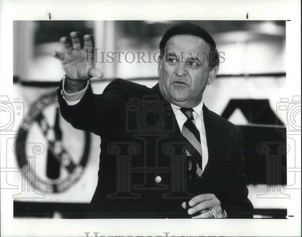 1991 Press Photo Robert Anastas, head of Students Against Drunk Driving- Historic Images