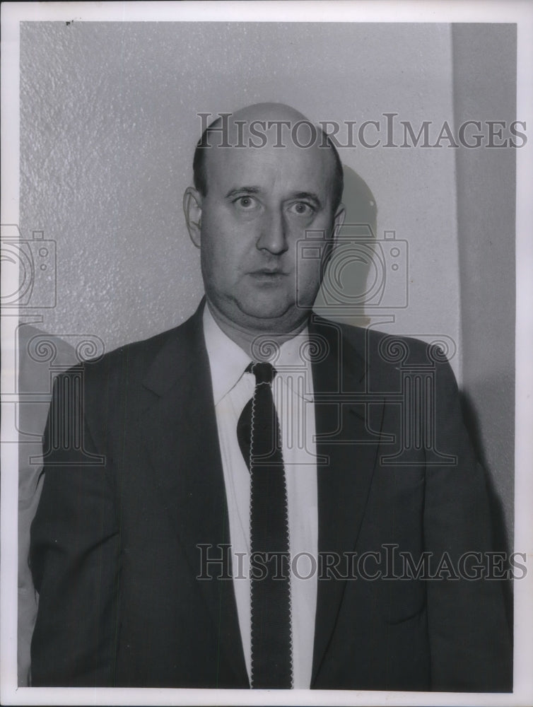 1959 Press Photo Leonard Babcoick, male nurse murdered his wife- Historic Images