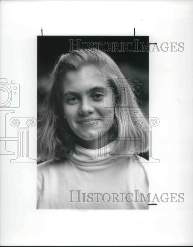 1989 Press Photo Bethany L. Aram of Cleveland Heights- Historic Images