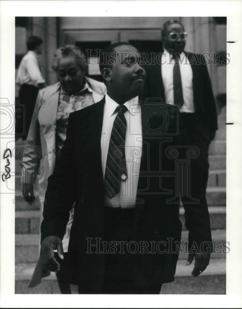 1990 Press Photo Former city councilman Tyrone Bolden- Historic Images