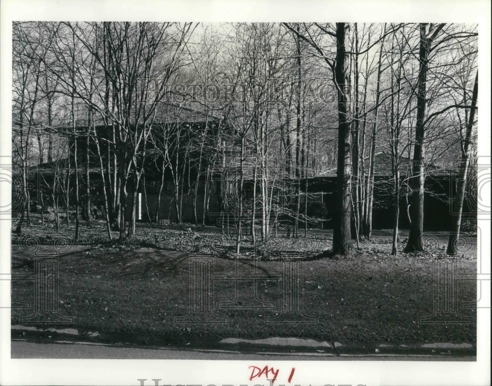 1987 Press Photo Home of Pat Brisbin in Walden Estates Aurora- Historic Images