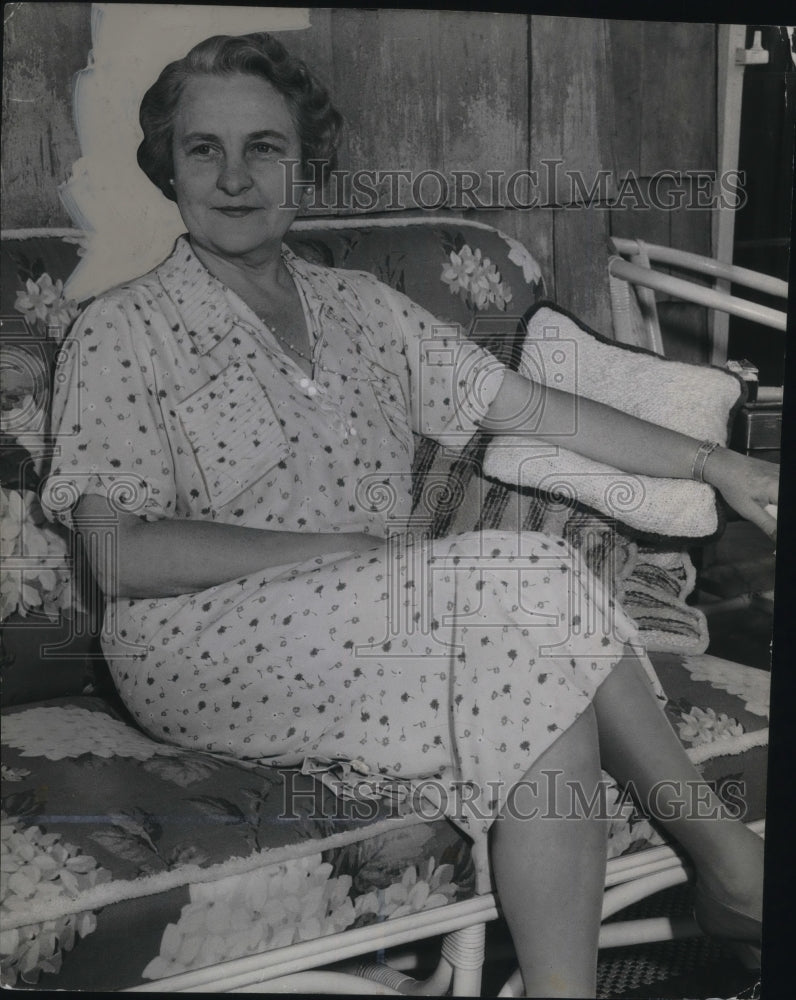 1938 Press Photo Mrs. Chester C. Bolton, wife of Charles C. Bolton Attorney- Historic Images