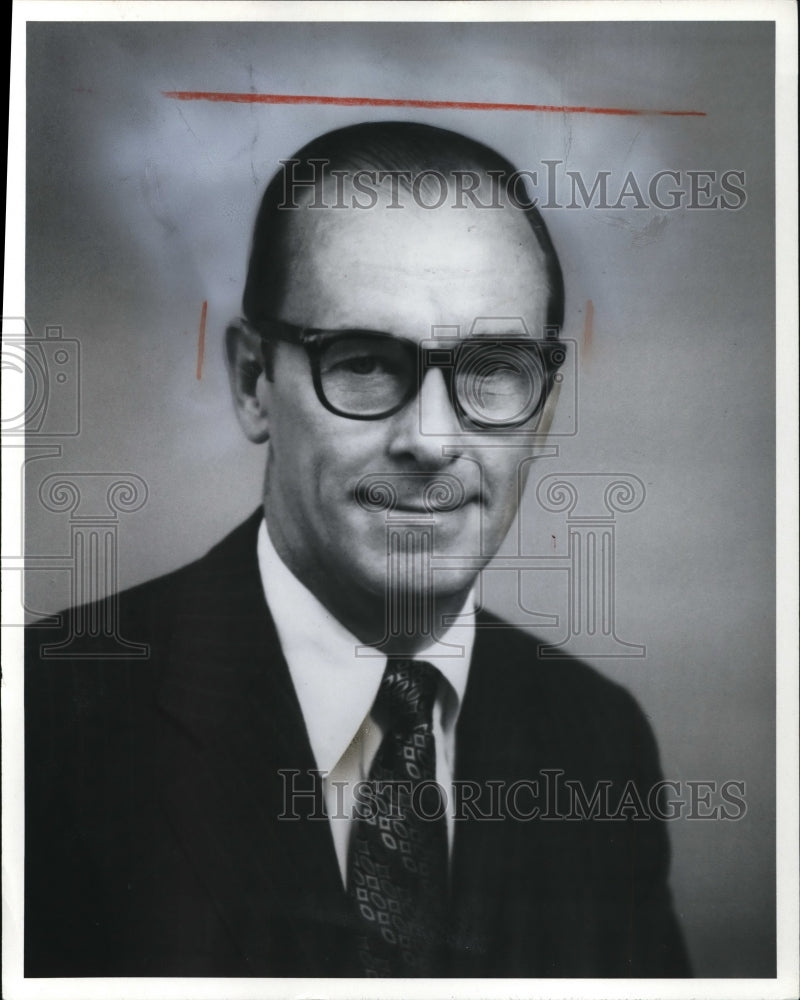 1971 Press Photo James A. Biggerstaff Vice President- Sales &amp; Marketing Mgr.- Historic Images