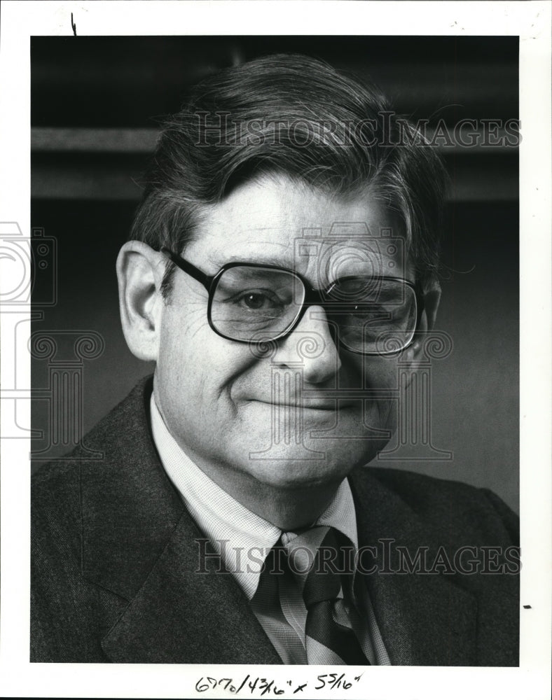 1989 Press Photo John T. Bailey Senior Counsel Edward Howard Company- Historic Images