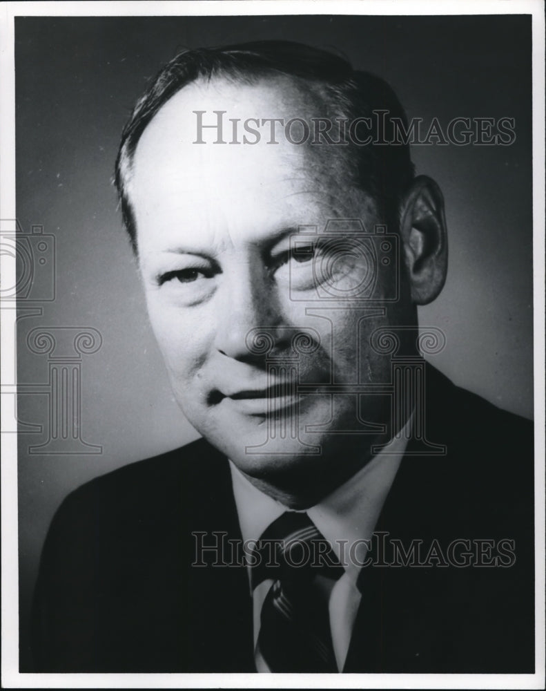 1975 Press Photo Prominent Cleveland businessman Al Brockhurst- Historic Images