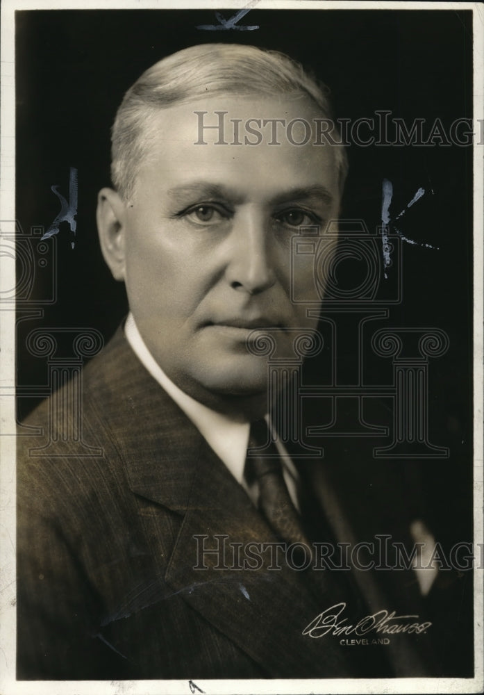 1936 Press Photo Judge George P Bair- Historic Images