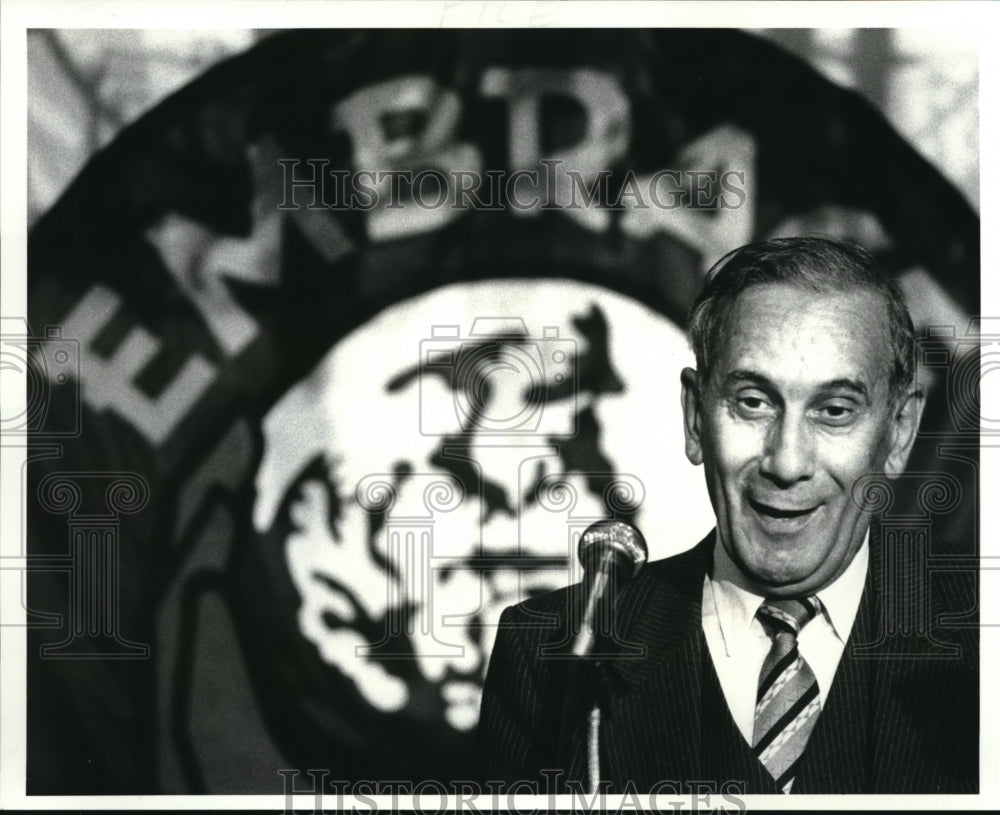 1986 Press Photo Rev Emilio Castro General Secretary World Council Of Churches- Historic Images