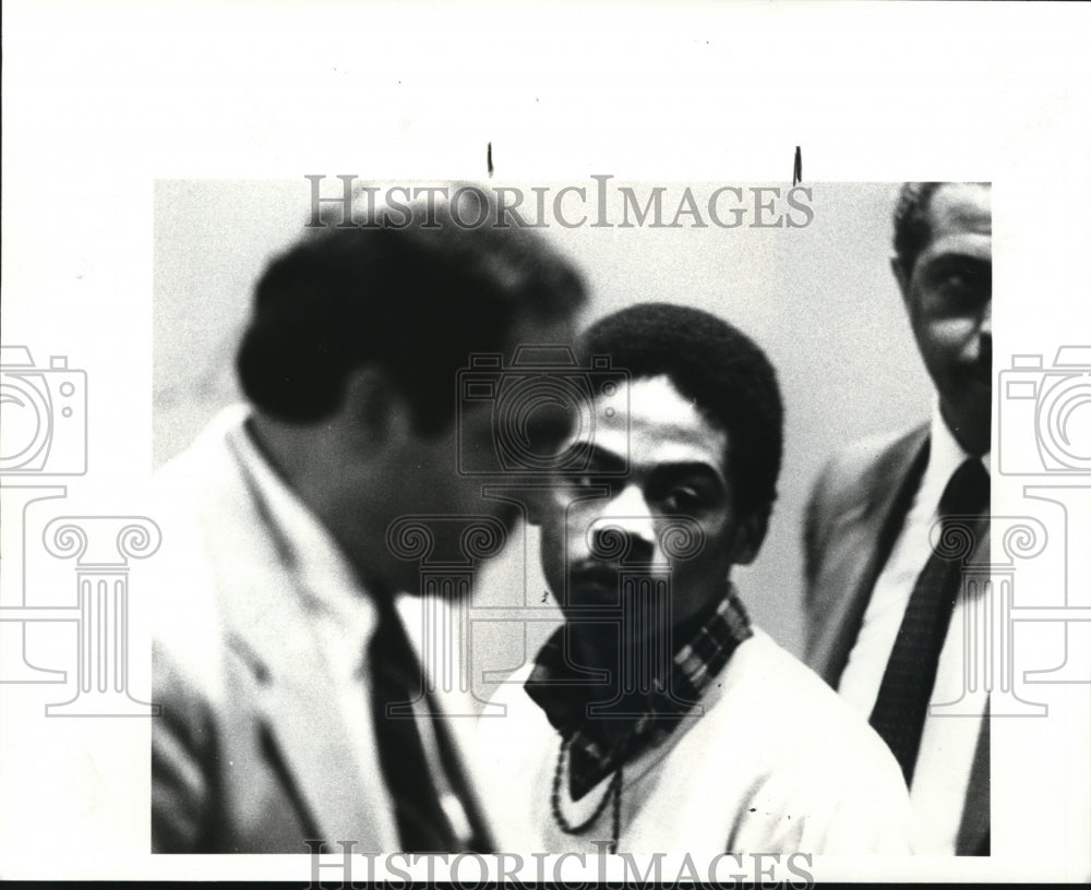 1985 Press Photo Michael Cannon Causes Death of Reverend Howard Moellu- Historic Images