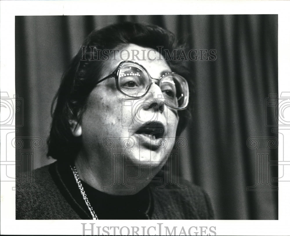 1986 Press Photo Lucy S. Dawidowicz, Author- Historic Images