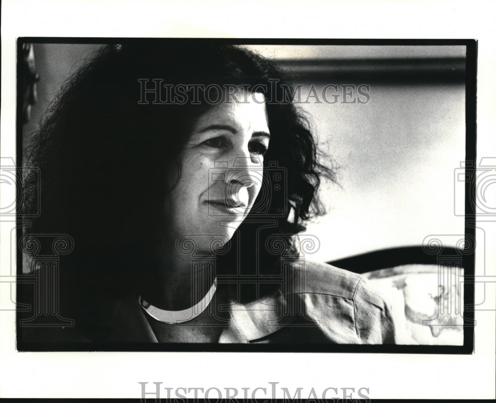 1986 Press Photo Sara Davidson author of Rock Hudson: His Story- Historic Images