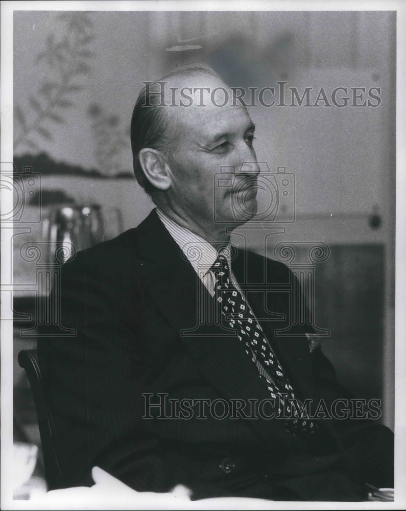 1970 Press Photo Angiar Biddle Duke, Diplomat- Historic Images