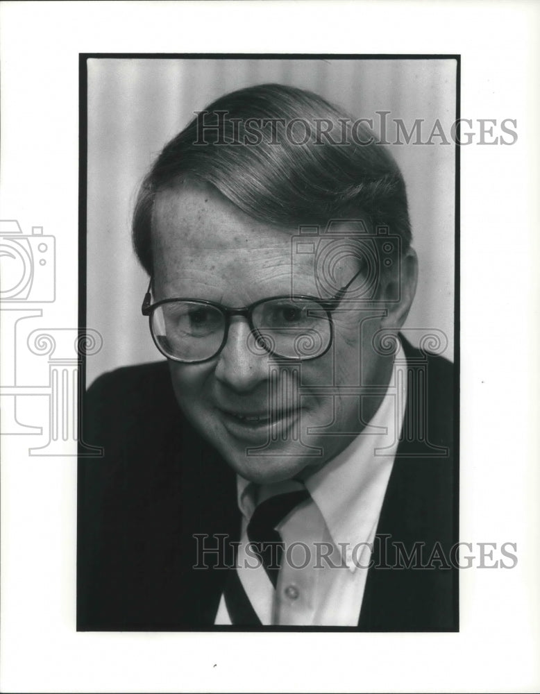 1990 Press Photo Ben Edwards Chairman &amp; CEO AJ Edwards &amp; Sons - Historic Images