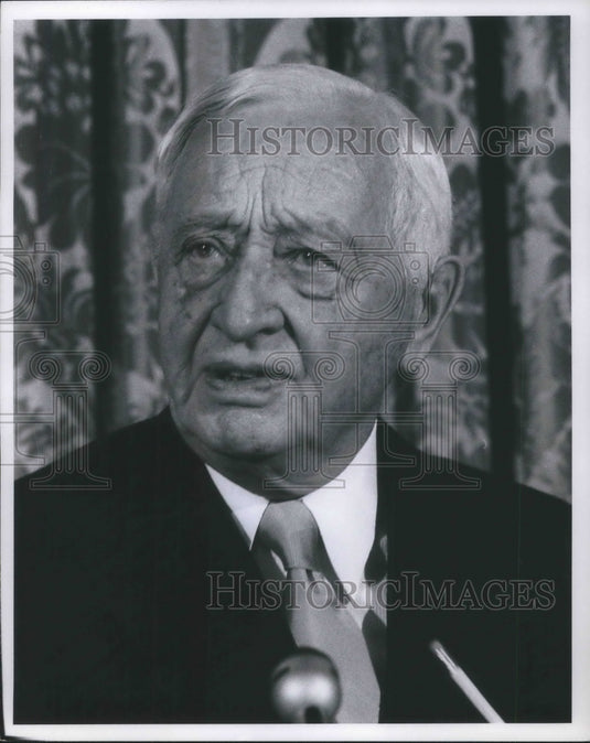 1972 Press Photo Cyrus Eaton Businessman & Philanthropist at 88th Birthday. - Historic Images