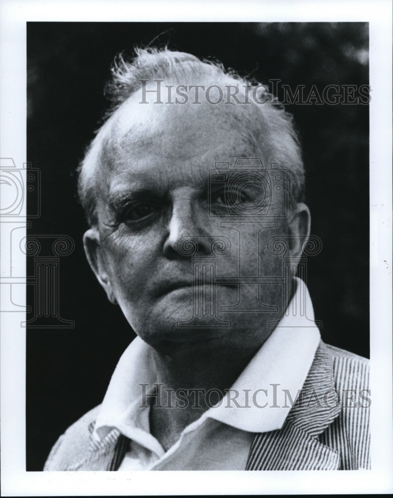 1989 Press Photo Truman Capote Christmas Memory will come to Cleveland Playhouse- Historic Images