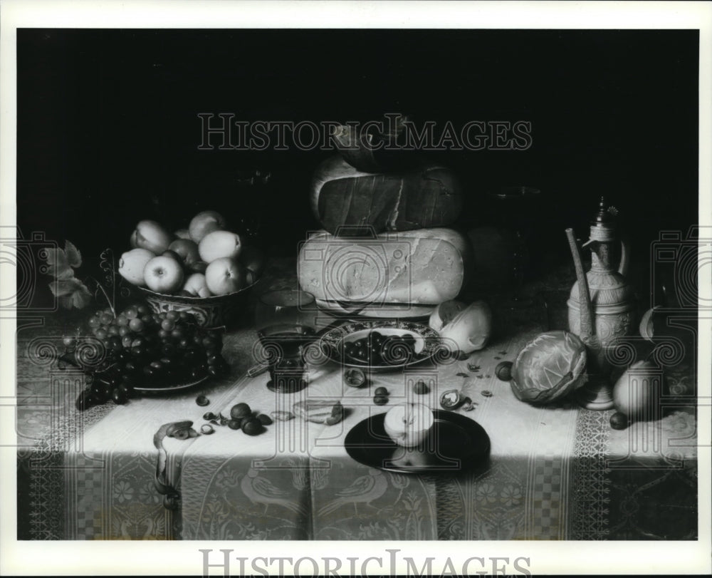  Press Photo Still-Life Paintings from the Netherlands, 115-1720 Floris an Dijck- Historic Images