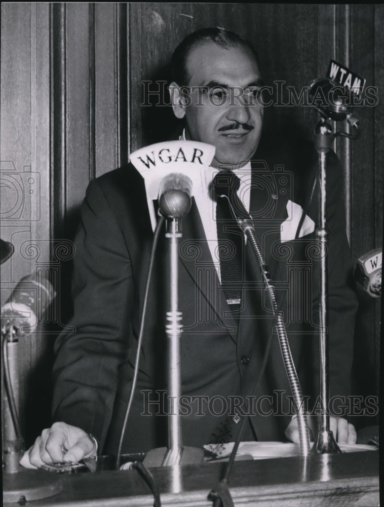 1962 Press Photo Anthony J. Celebrezze, Mayor Cleveland, Ohio - cva11099- Historic Images