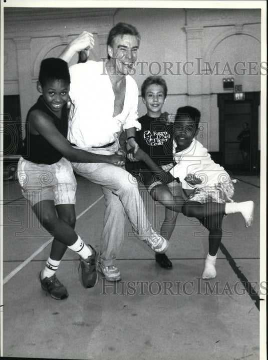 1990 Press Photo Jacques D'Amboise  American danseur and choreographer- Historic Images