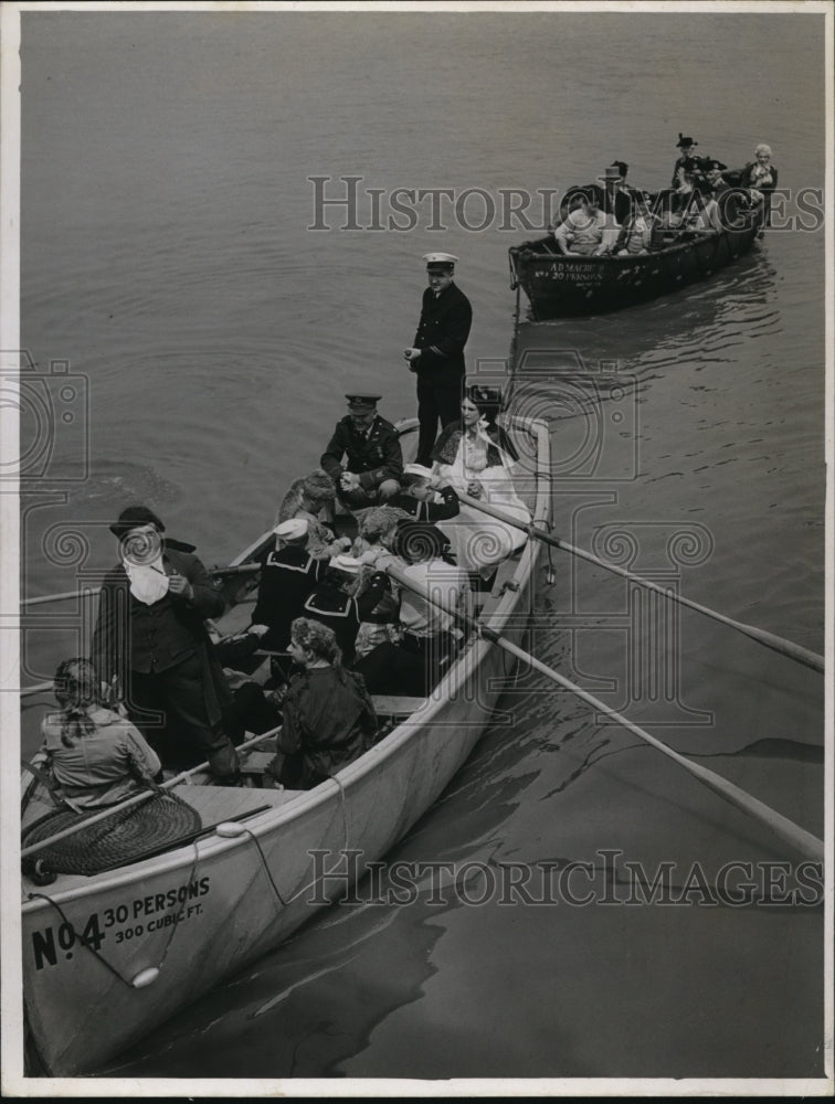 1941 Press Photo Moses Cleaveland anniversary landing - cva11357- Historic Images