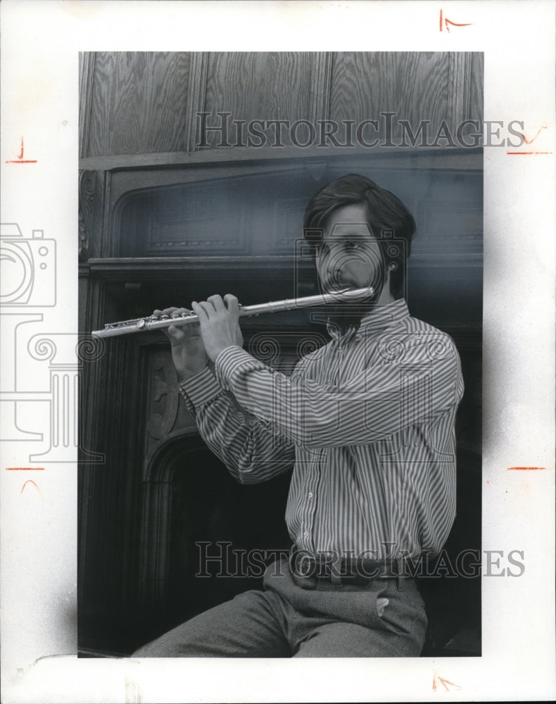 1975 Press Photo William Brice music school settlement- Historic Images