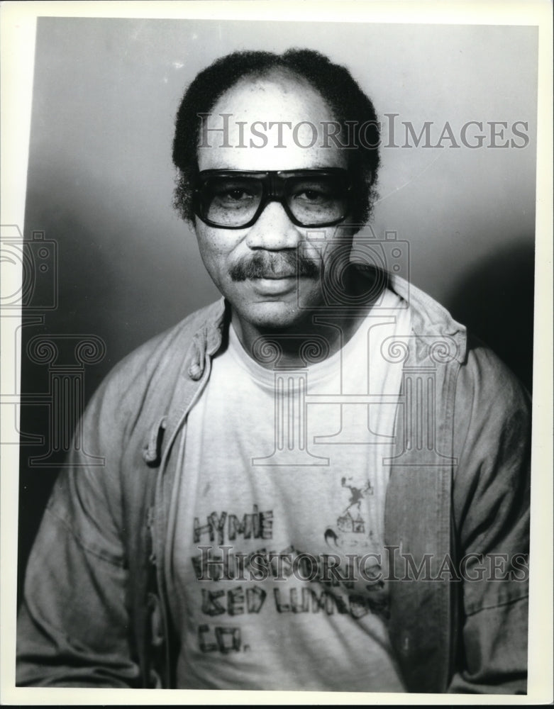 1978 Press Photo Earnest Fann, writer of Hymn Prehelsten&#39;s Wed Lumber Co- Historic Images