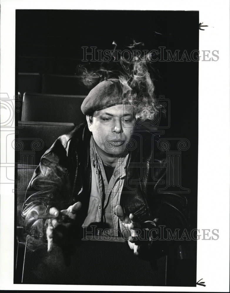 1987 Press Photo George Ferencz Theater director- Historic Images