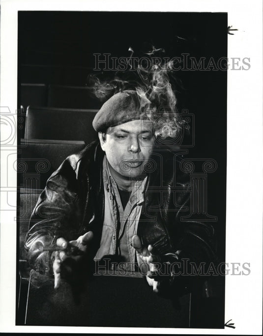 1987 Press Photo George Ferencz Theater director- Historic Images